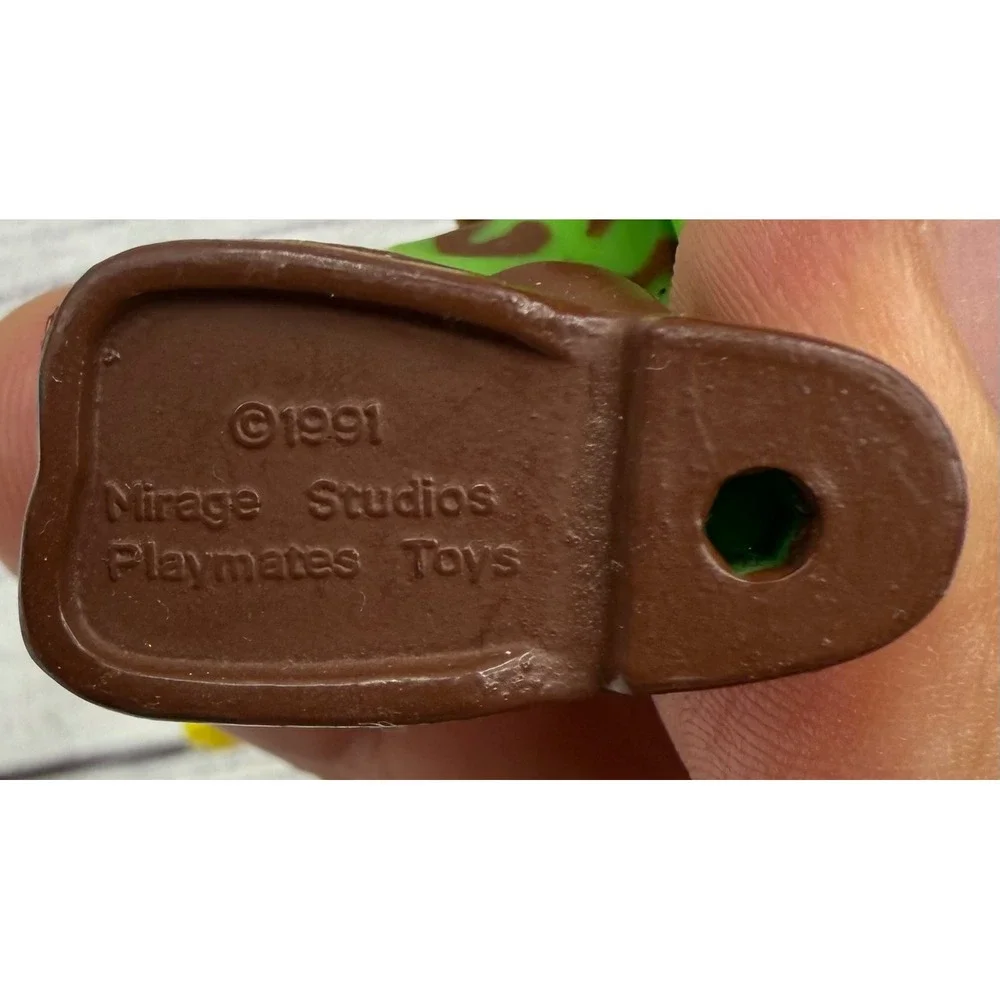 TMNT Raphael‎ Teenage Mutant Ninja Turtles 1991 Military Green Beret Raph Figure